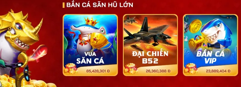 Bắn cá săn hũ lớn tại nhà cái Red88
