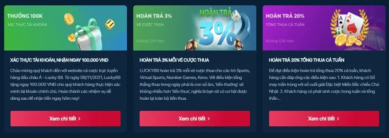 Điều kiện cần đáp ứng để nhận khuyến mãi Lucky88 không lỗi