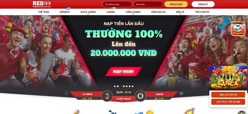 Đăng ký Red88 và nhận khuyến mãi siêu khủng ngay hôm nay