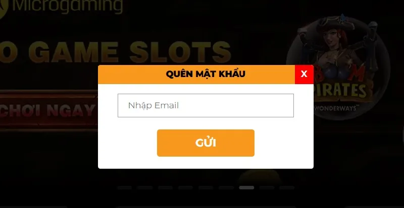 Lấy lại mật khẩu Debet