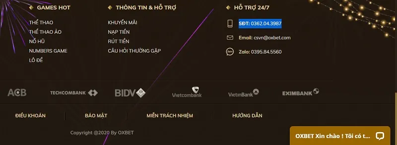 Liên hệ ngay - Hệ thống trực tuyến hỗ trợ tức tốc