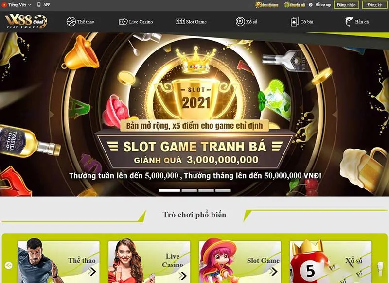 Cổng game Vx88