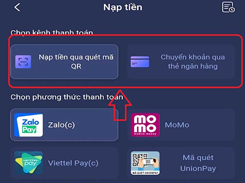 Nạp tiền EE88