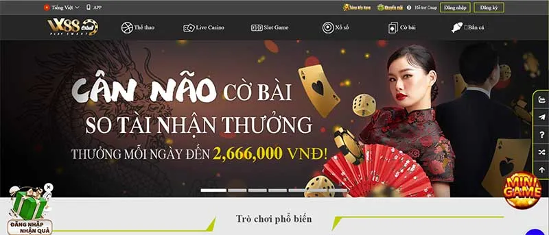 Nhà cái Vx88