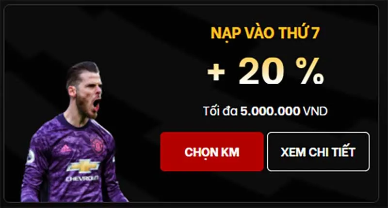 Khuyến mãi Mu9 - Tổng hợp khuyến mãi khủng từ nhà cái Mu9 Thưởng nạp thứ 7 tại Mu9