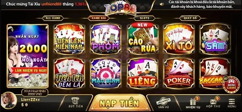 kho game tại top88