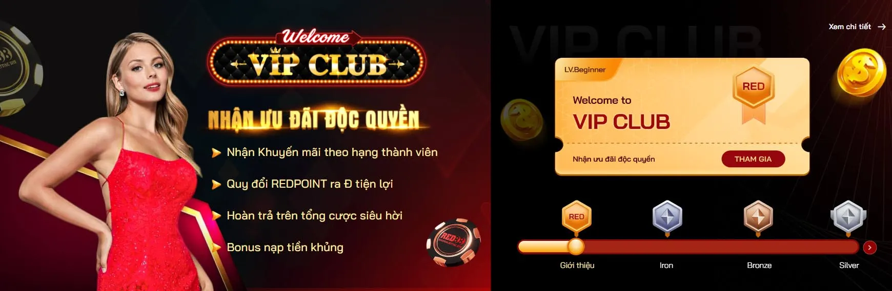 RED88 - Nhà cái cá độ đẳng cấp nhât Việt Nam Giao diện sang trọng