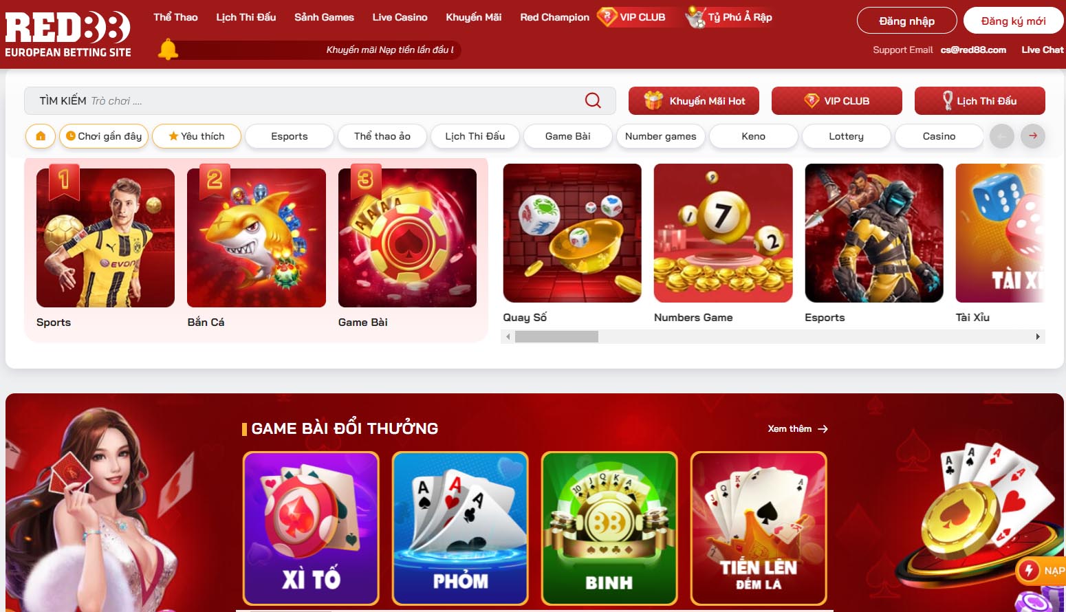 Nhà cái Red88 - Sân chơi trực tuyến hàng đầu Việt Nam