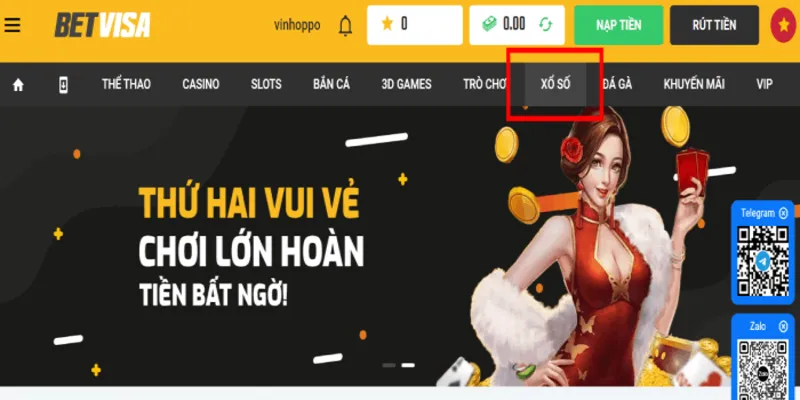 Kho tàng game tại Betvisa
