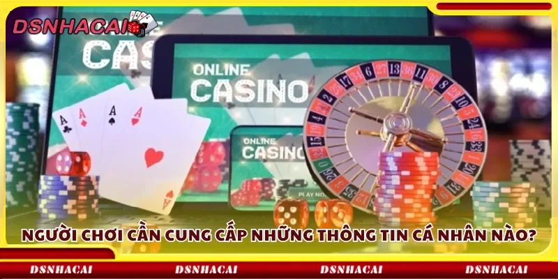 Người chơi cần cung cấp những thông tin cá nhân nào?